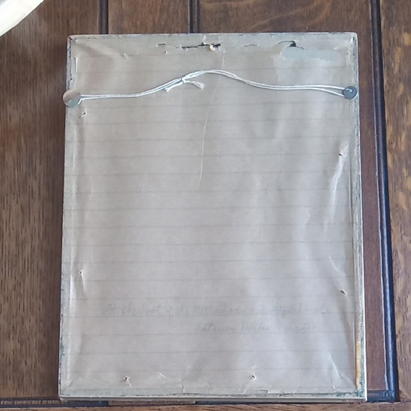 Vintage Swiss Framed Mountain Village Art - Picture 2 of 9